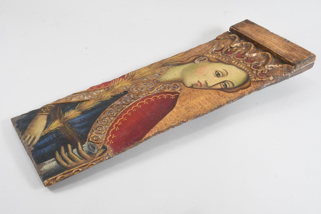 C39N16- Gemälde Heilige mit Krone